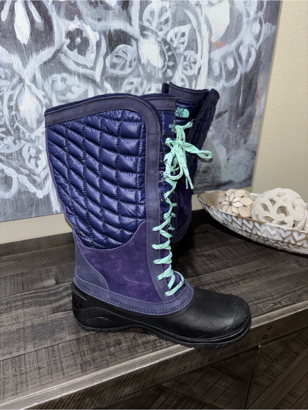 The North Face Thermoball Utility Boots WOMENS SZ 10.5 - Picture 11 of 15